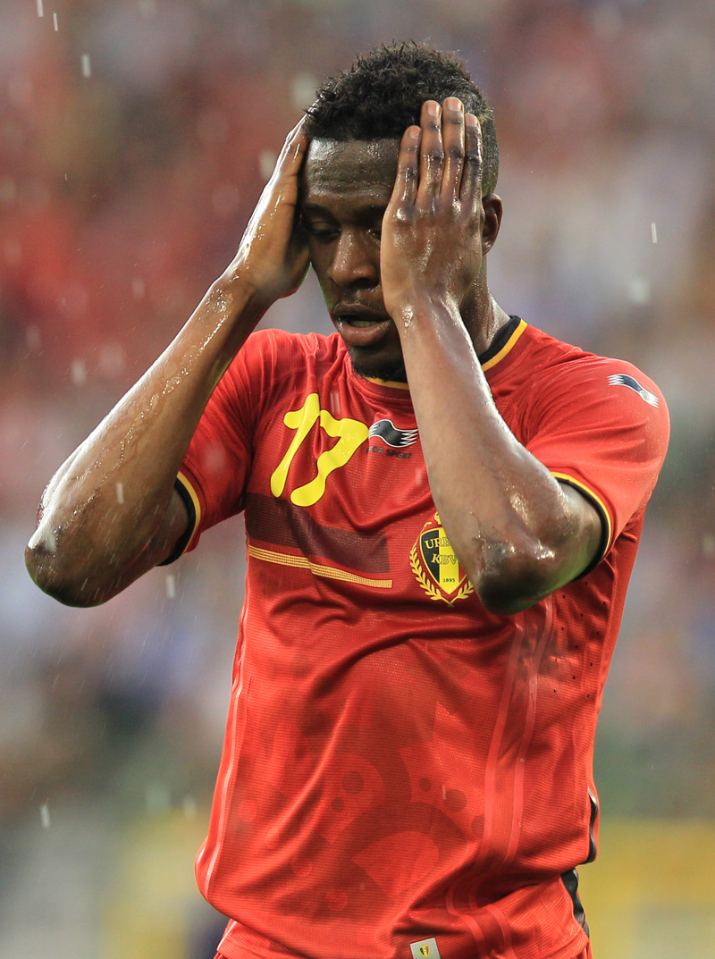 Illustration for article titled Belgium's World Cup Tune-Up Interrupted By Giant Hail Storm